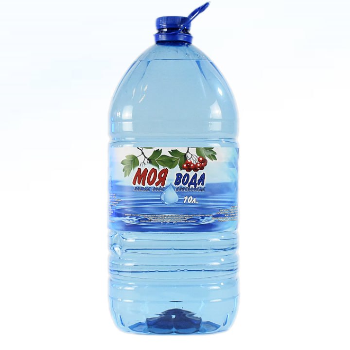 Вода питна артезіанська «Моя вода» ТМ «Україночка», пляшка пластикова 10 л, негазована